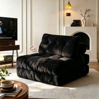Canapé compressé sous vide, fauteuil paresseux pliable, pouf carré, adapté aux salons et aux chambres à coucher
