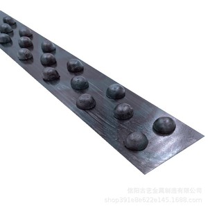 แถบตกแต่งประตูเหล็กยี่ห้อ Yiguxing รุ่น Ruyi Flower Strip M-29 แบบติดตั้งบนพื้นผิว พร้อมเคลือบสีพ่น - Product Image 5