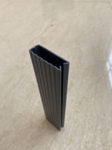 Kit d'<span class=keywords><strong>occultation</strong></span> pour clôture en PVC, couleur anthracite, PVC vierge - Product Image 3