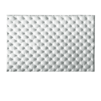 Rouleau de coton insonorisant blanc 16 mm - Certifié SGS - Absorbeur acoustique écologique - Barrière thermique ignifuge pour l'automobile - Fourniture B2B