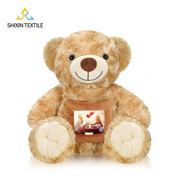 Custom Repeat Speaking Hotsale Talking Voice Recorder Stuffed Bear Voice Recorder Plush Toys For Autism