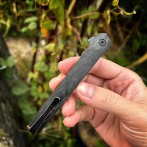 มีด战术 CRK-7097 ปรับแต่งได้ คุณภาพสูง ผลิตจากเหล็กกล้าไร้สนิม พร้อมปลอกมีดอุตสาหกรรม คาร์บอนไฟเบอร์ DIY OEM - Product Image 4