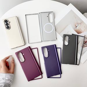 Funda CHAOYIDIAN con Textura Metálica Mate para Samsung Galaxy Z Fold 7 6 5 4 5G, Carcasa Magnética Rígida de PC - Product Image 3