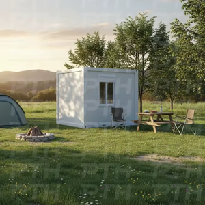 Casa Contenedor de Acero de 20 pies para Uso en Hoteles, con Paneles Sándwich Prefabricados de Excelente Calidad para Dormitorios y Oficinas - Product Image 4