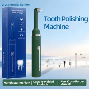 Polisseur dentaire USB Rongzhou, appareil de blanchiment des dents rechargeable avec brosse, disques et pâte <span class=keywords><strong>pour</strong></span> usage domestique et soins personnels - Product Image 1