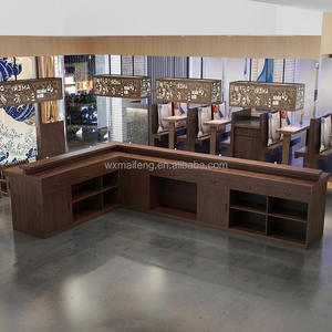 Personalización de fábrica Estilo retro <span class=keywords><strong>Taberna</strong></span> Café Restaurante Tienda de <span class=keywords><strong>sushi</strong></span> Bar Tienda de postres Mostrador de recepción - Product Image 5