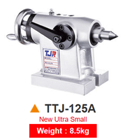 Table rotative 4ème axe MT2 TTJ-125A série TJR, 8,5 kg, pour machine de fraisage CNC et tour, mini-machine, marque Chine