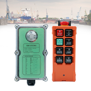 Télécommande sans fil pour palan électrique industriel, prise en charge multilingue, 6 boutons, vitesse unique, 433/868/915 MHz - Product Image 2