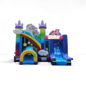 Castillo Inflable Clásico de Unicornio Little Pony, Casa de Brinco para Fiestas Infantiles - Product Image 1
