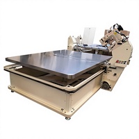 Machine à coudre automatique Infinity Machinery pour la couture des bords de matelas, 3 phases, 380V, Singer 300U, point de chaînette, 3KW, garantie 1 an