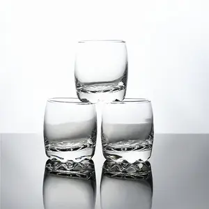 Wholesale Clear Shot Glasses 2.8oz 80ML Heavy Base Shot Glass Cup Tequila Whiskey Wine Glasses