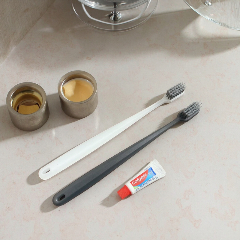 Ultra Soft Disposable Bamboo Charcoal Toothbrush