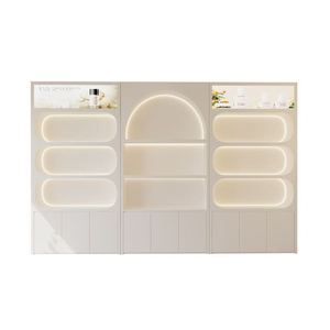 Exhibidores de Cosméticos de Madera Ecológica de Alta Gama 2026, Duraderos, para Salones de Belleza y Tiendas Minoristas - Estantes para Cuidado de la Piel y Uñas - Product Image 4