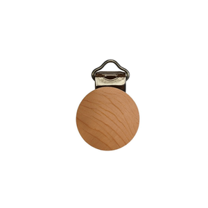 Clip per Ciuccio Ilan 30Mm in Legno Rotondo Accessorio per Neonati - Product Image 2