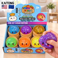 KAITONG Jouet anti-stress promotionnel EDC à remontée lente, jouet sensoriel de Noël, jouets squishy en forme de dumpling