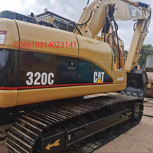 รถขุดตีนตะขาบไฮดรอลิก Caterpillar CAT 320C มือสอง ขนาด 20 ตัน สำหรับงานก่อสร้าง - Product Image 1