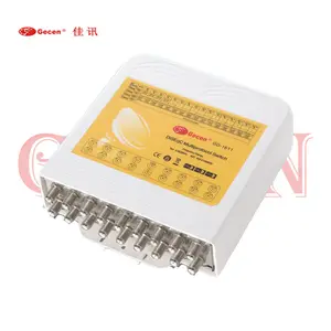 Gecen Hi-isolation and Short-circuit Protect 17 in 1 DiSEqC Switch GD-1611