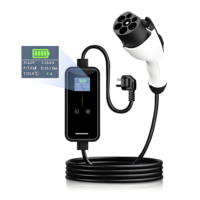 Nouveau chargeur mural pour véhicules électriques 7 kW IP54 avec contrôle par application 32A Type 2 Garantie de 3 ans