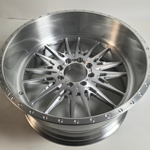 Nouvel ensemble personnalisé de <span class=keywords><strong>4</strong></span> jantes forgées concaves polies 24x14 8x6.5 20x10 22x10 22x14 24x12 26x14 26x16 6x135 pour Ford, Chevrolet, GMC - Product Image 3
