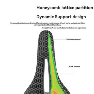 Fabricant ventes directes conception creuse <span class=keywords><strong>cloison</strong></span> tampon selle <span class=keywords><strong>de</strong></span> vélo <span class=keywords><strong>cloison</strong></span> en nid d'abeille accessoires d'équitation en plein air - Product Image 2