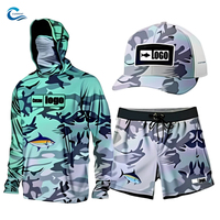 Chemises de pêche sur mesure, séchage rapide, protection UV, sweat à capuche pour la pêche en plein air en été
