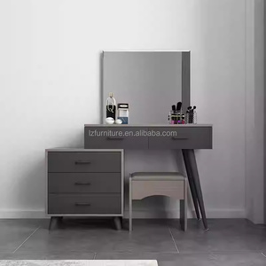 Customizable Inexpensive Bedroom Furniture <b>Full</b> <b>Sets</b> With Solid Wood <b>Bed</b> Frame Nightstands Wardrobe & Vanity <b>Set</b> <b>for</b> Apartments - Product Image 5