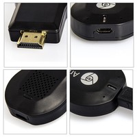 Adaptador de Pantalla Inalámbrico HDMI Anycast WiFi 1080P, Receptor Dongle para Duplicación de Pantalla Móvil para iPhone, Mac, iOS, Android a TV
