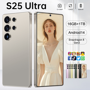 Hot mới nhất S25 Ultra 16GB + 1TB điện thoại thông minh 7.3 inch màn hình <span class=keywords><strong>Android</strong></span> 13 5gtelephone điện thoại thông minh với khuôn mặt vân tay mở khóa - Product Image 5