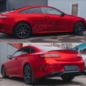 Film de protection de voiture en <span class=keywords><strong>vinyle</strong></span> PVC chromé mat rouge, durable, résistant aux rayures, changeant de couleur, avec canaux d'air, pour extérieur - Product Image 4