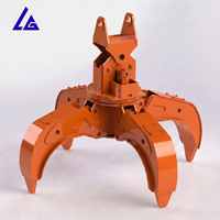 Pinza para Cáscaras de Naranja de Alta Resistencia para Excavadoras de 25-40 Toneladas con Rotación de 360° °   Función Rotatoria para Operaciones en Acaderías y Recicladeros de Chatarra