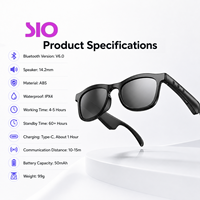   Écouteurs sportifs sans fil 6.0 avec chargement USB-C, intra-auriculaires, longue autonomie pour téléphone et musique