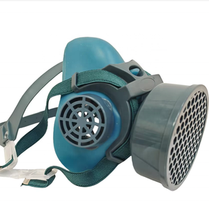 Masker pelindung, <span class=keywords><strong>respirator</strong></span> Kimia Industri silikon setengah wajah tipe penyaringan diri - Product Image 1