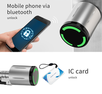 IP67 ttlock kunci Tuya pengganti pintu silinder tanggam silinder pintar dengan pintu kartu silinder NFC