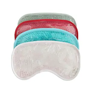 MOEN Reusable Hot Cold Anti Puffy Soothing Spa Freezer Cold Gel Beads Eye Mask For Anti Puffiness