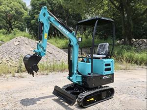 Mini-excavatrice électrique HERESTRONG NT12EV de 1,2 tonne, alimentée par batterie, zéro émission, compacte, <span class=keywords><strong>sur</strong></span> chenilles, pour travaux agricoles et de jardinage, OEM - Product Image 2