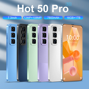 รายการสินค้าใหม่ Hot50 Pro 7.3นิ้วแอนดรอยด์จอ incell โทรศัพท์<span class=keywords><strong>มือ</strong></span><span class=keywords><strong>ถือ</strong></span>16G 1TB ที่เก็บข้อมูลจริง4G LTE CDMA เวอร์ชันสากลร้อน50 Pro - Product Image 4