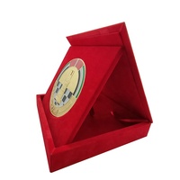 En gros Boîte De Velours Titulaire Prix Métal Trophée
