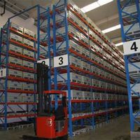 Système de rayonnage à palettes en acier robuste pour entrepôt européen |   Étagère de stockage industrielle modulaire réglable, haute capacité de charge 5000 kg, poudre