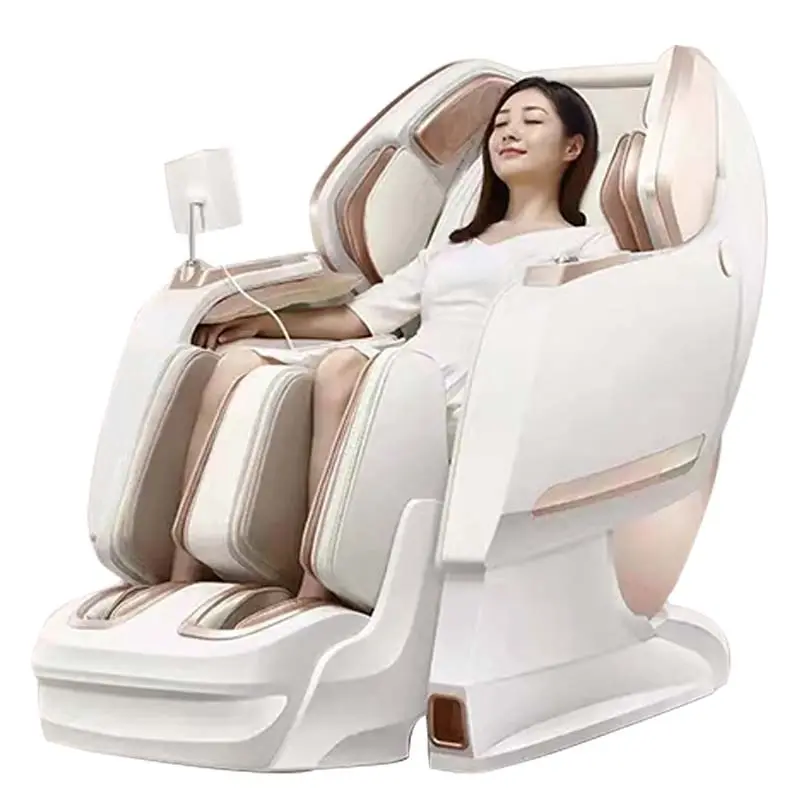 電気4d 3dゼロ重力自動販売椅子マッサージフルボディマッサージチェアイオンデトックスフット機ヘルスケア製品革