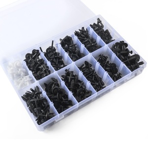 ADDCO EPMAN Kit de 350 Piezas de Sujetadores Automotrices, Clips de Fijación Universales de Plástico y Nailon para Automóviles, Remaches para Paneles de Puerta, Retenedor de Guardabarros, EPSLK350F - Product Image 1