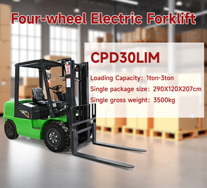 Envío Gratuito, Montacargas de 1.5 Toneladas, 2000 kg, Proveedor Chino, Mini Montacargas Eléctrico de Batería Pequeño y Portátil - Product Image 2