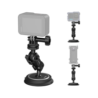   Support magnétique pour GoPro avec ventouse 2 en 1 pour extérieur, compatible GoPro, Insta360 et téléphone 4466