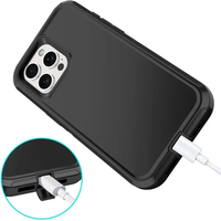 Coque de Téléphone Robuste de Défense en PC+TPU pour iPhone 17 16 15 14 13 12 11 XS Max XR, Boîte de Vente Incluse, Modèle Aventurier