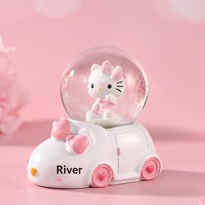 ลูกบอลคริสตัลเรืองแสงลายการ์ตูน CAPY BARA ดีไซน์<span class=keywords><strong>ส</strong></span>ร้าง<span class=keywords><strong>ส</strong></span>รรค์หลากหลายแบบ ขายส่ง ของตกแต่งน่ารักลายเกล็ดหิมะ ของขวัญสำหรับนักเรียน เด็กๆ - Product Image 3