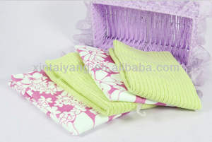 Fashionable Factory Direct Wholesale 2 Pcs Printed 2 Pcs Plain Microfiber Cleaning <strong>Cloth</strong> - Product Image 6