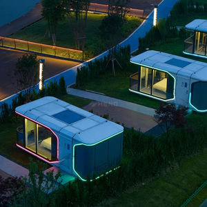 Maison mobile de 40 pieds sur roues avec cuisine équipée, maison-capsule mobile - Product Image 3