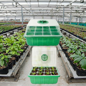 POTS de <span class=keywords><strong>semis</strong></span> en <span class=keywords><strong>plastique</strong></span> à 12 trous, ensembles de trois pièces de plateaux de <span class=keywords><strong>semis</strong></span>, boîtes de <span class=keywords><strong>semis</strong></span> de <span class=keywords><strong>semis</strong></span> succulentes, plateaux de <span class=keywords><strong>semis</strong></span> isolés - Product Image 1