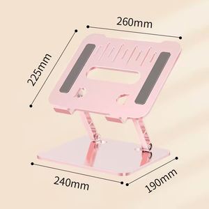 Soporte de Aluminio para Portátil, Soporte Ergonómico Desmontable para Computadora, Soporte Elevador para Notebook Compatible con Portátiles de 17 Pulgadas - Product Image 5