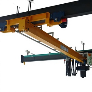 Grúa Puente Monorraíl Tipo LX, Grúa Colgante de Viga Única con Polipasto Eléctrico - Product Image 1