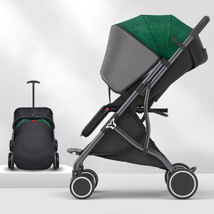 รถเข็นเด็กน้ำหนักเบา พับได้ พกพาสะดวก สำหรับเดินทางโดยเครื่องบิน - Product Image 4